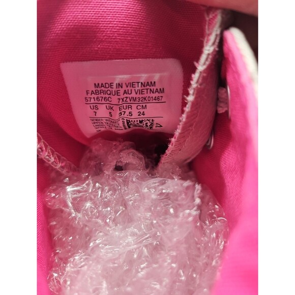 Women 7 Converse CTAS Surface Fusion Pale Putty Lift 2X Platform Sneaker Chucks - Picture 10 of 10